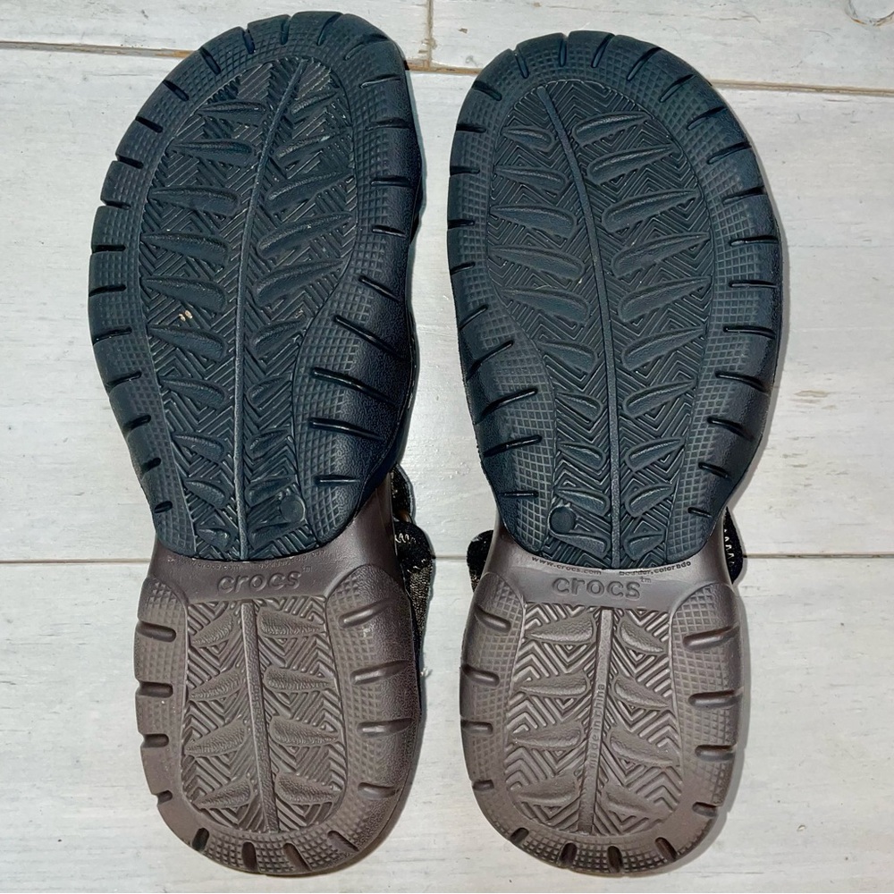 CROCS Brown Men’s Swiftwater Shoes Mesh Flexible Supportive Hiking Active Sz 12 - Picture 6 of 11